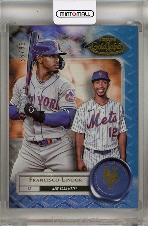 ミントモール MINT 千葉店 2022 Topps Gold Label Francisco Lindor Class 2 Blue