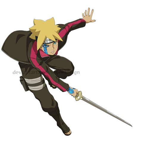 Iennidesign On Twitter うずまきボルト Uzumaki Boruto Masters Sword