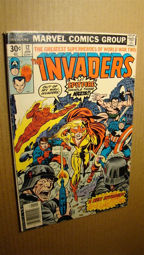 Invaders 12 Solid Copy Captain America 1st Appearance Origin