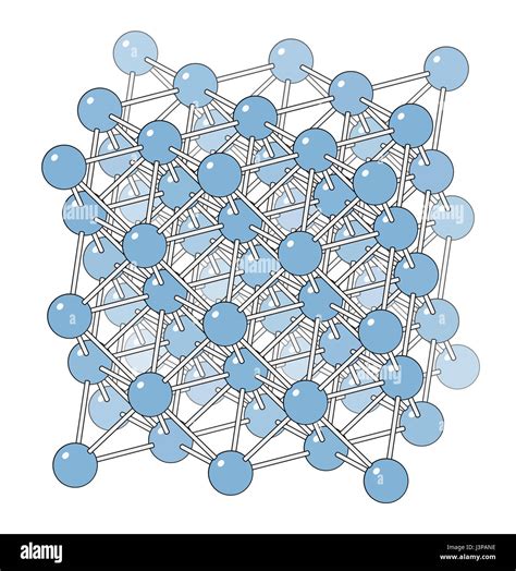 Aluminium Aluminum Metal Crystal Structure Stock Photo Alamy