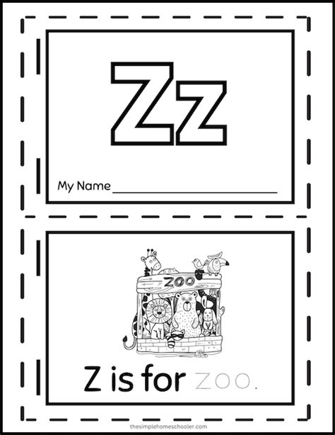 15 Letter Z Worksheets Free And Easy Print The Simple Homeschooler