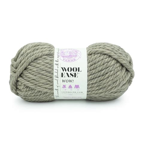 Lion Brand Wool Ease Wow Yarn Mushroom Michaels