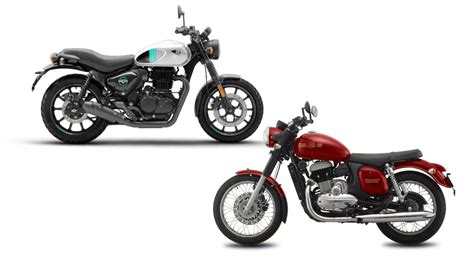 Royal Enfield Hunter 350 Vs Jawa 42 Comparison Price Specs Features