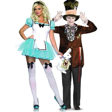 Enchanted Alice And Deluxe Mad Hatter Alice In Wonderland Costume