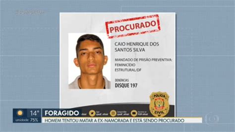 Homem suspeito de tentativa de feminicídio está foragido Bom Dia DF G1