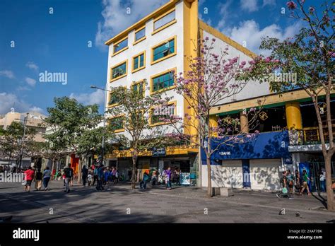 Plaza Gerardo Barrios Also Known As The Civic Plaza In Central San Salvador El Salvador Stock