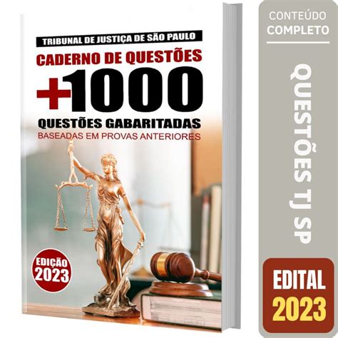 Caderno De Testes Tj Sp Tribunal Justiça De São Paulo Solução