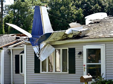 ‘miracle Homeowner Pilot And Passenger Survive After Plane Crashes