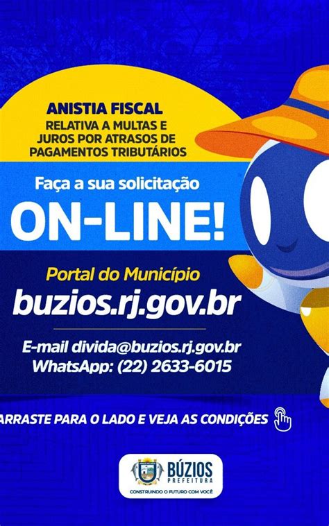 Campanha De Anistia Fiscal De D Bitos De Juros E Multas Que Concede