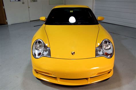 2004 Porsche 996 Gt3 Speed Yellow 2 850 Miles Sloan Motor Cars