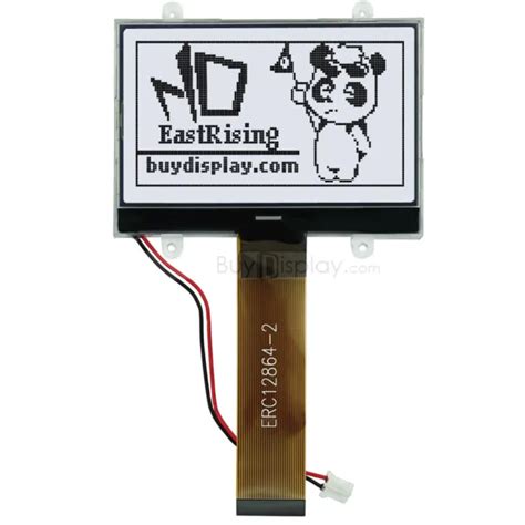 ÉCRAN LCD MODULE série SPI COG 3 3 V 128x64 graphique noir blanc