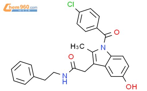 798552 81 5 1H Indole 3 Acetamide 1 4 Chlorobenzoyl 5 Hydroxy 2