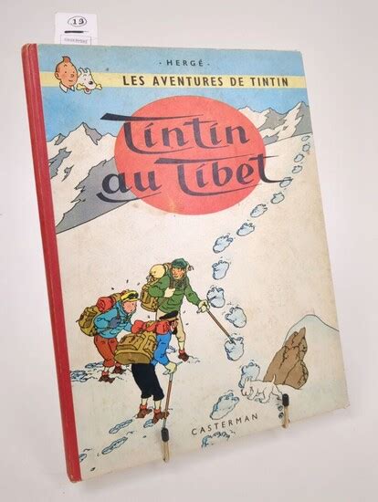 Herge Tintin Au Tibet Eo Belge Lot Richard