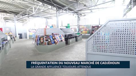 Fréquentation du nouveau marché de Cadjèhoun La grande affluence