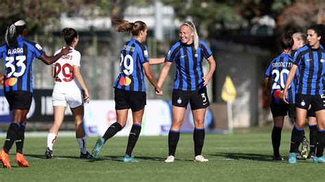 Inter 1 2 Roma Highlights 2223 Serie A Femminile Interit