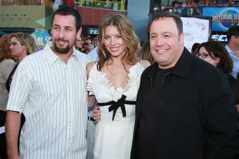 Adam Sandler Jessica Biel Kevin James Editorial Stock Photo Stock