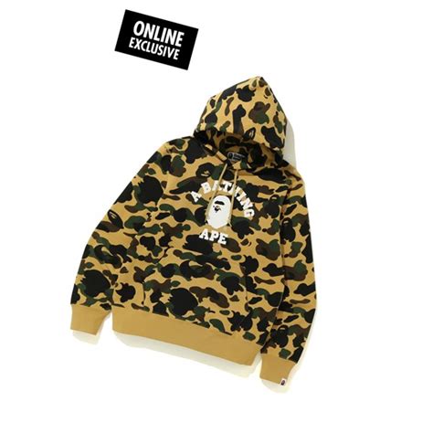 Mikiny S Kapuc Ou A Bathing Ape Slovakia Bape Color Camo Tiger Shark