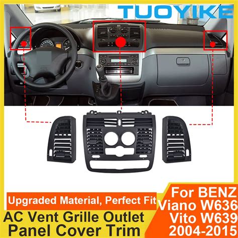 Car Front Left Right Ac Middle Central Air Vent Grille Outlet Cover