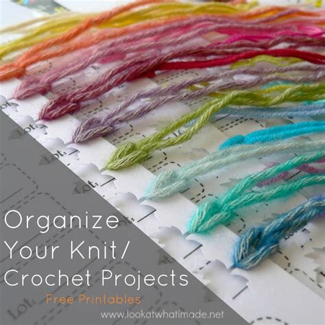 Organize Your Crochet Projects Tutorial • Free Crochet Tutorials And