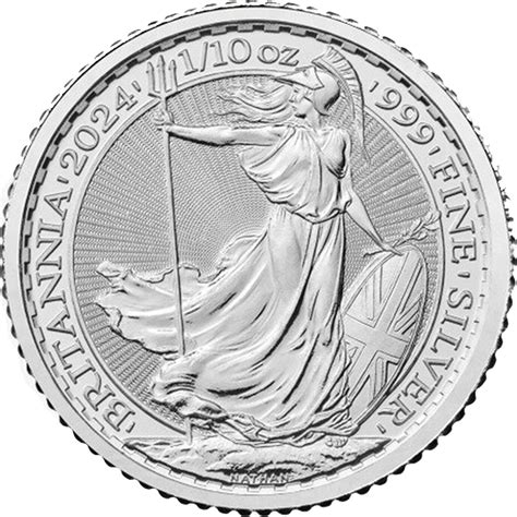 Britannia 1 10 Oz Silver 2024