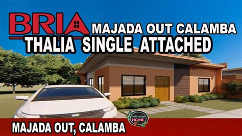 Thalia Bungalow Single Attached Bria Executive Majada Out Calamba