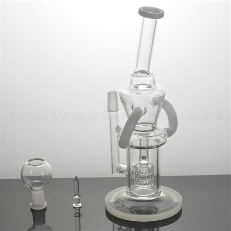 High Temperature Borosilicate Glass Smoking Water Pipe Handmade Glass