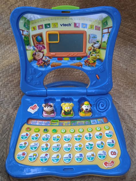 Vtech Letter Fun Laptop Babies And Kids Infant Playtime On Carousell