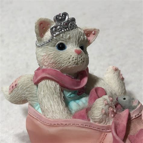 2001 Vintage Enesco Calico Kittens Figurine Priscilla Etsy