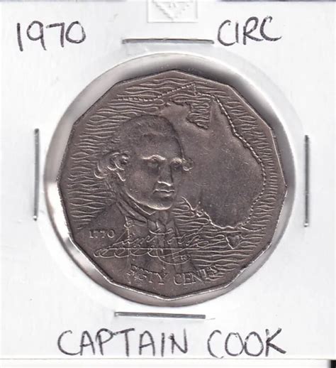 Australian Cent Captain Cook Circulated Coin Eur