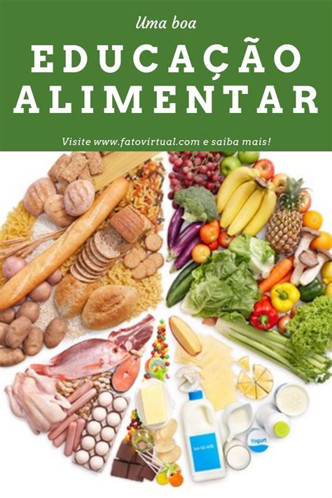 A Importância de uma boa Educação Alimentar Educação alimentar