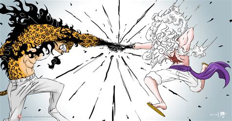 Luffy vs Lucci by amimishi on DeviantArt