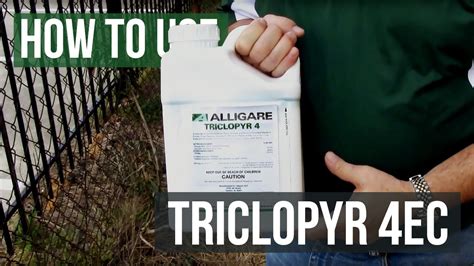 Triclopyr 4ec Herbicide For Tough Broadleaf Weeds Youtube