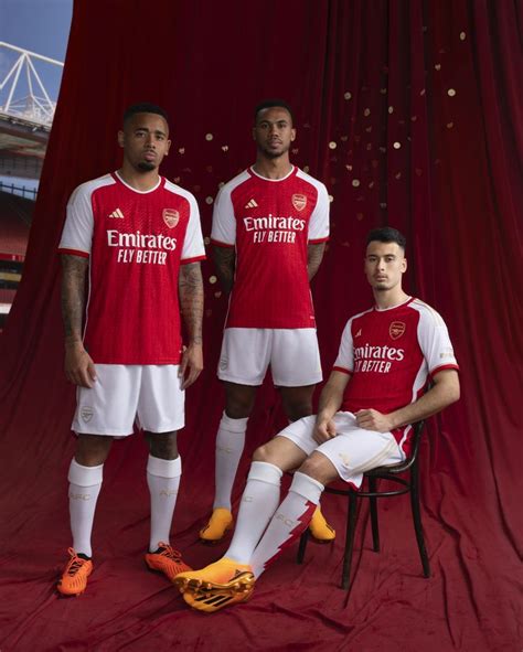 Arsenal 23/24 Home Jersey by adidas in 2023 | Arsenal jersey, Arsenal ...