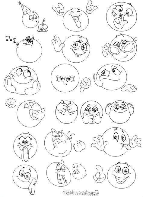 Cool De Smiley A Imprimer Images Coloriage