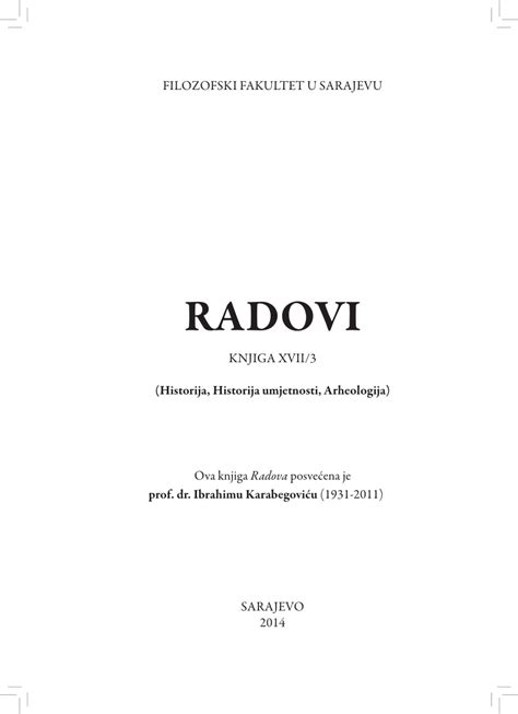 (PDF) Obitelj u modernoj Bosni i Hercegovini iz perspektive pedagogije Herberta Spencera, Radovi ...