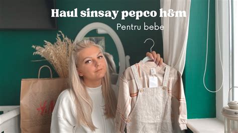 Haul Sinsay Pepco H M Pentru Bebe Outfit Pentru Pa Te Youtube