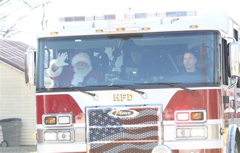 Hopkinsville Fire Department honored and excited to transport Santa ...