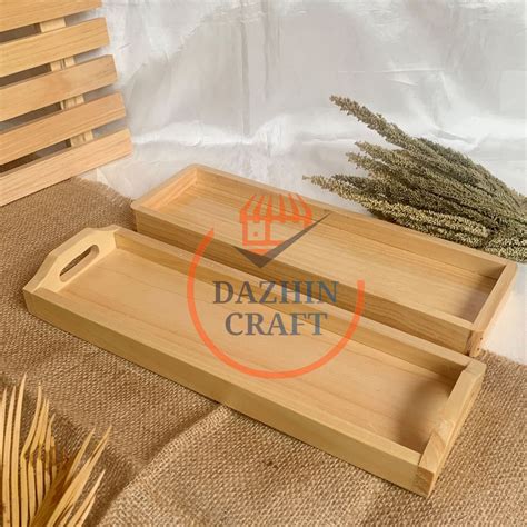 Jual Nampan Kayu Baki Kayu Pinus Mini Shopee Indonesia