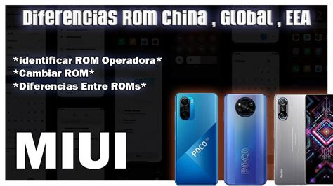 Como Saber Que ROM Tienes Y Como Cambiarla XIAOMI Diferencias Entre