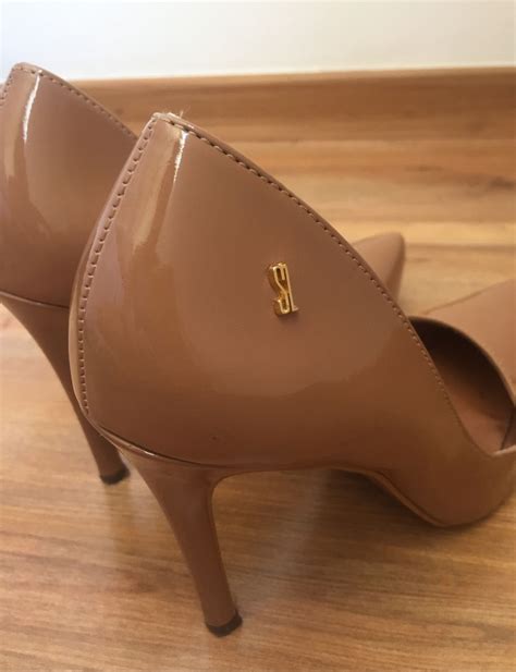 Scarpin Nude Santa Lolla Sapato Feminino Santa Lolla Usado Enjoei