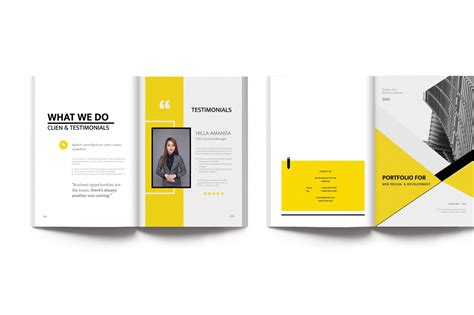 Business Portfolio Template | TMint Business Portfolio Template