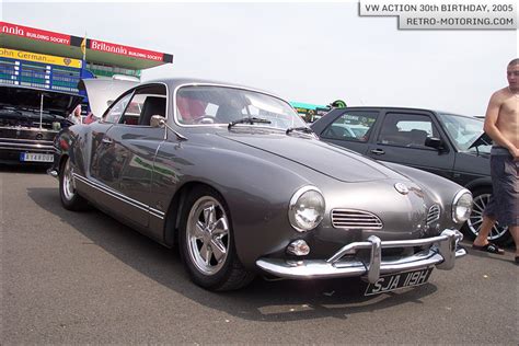 VW Karmann Ghia Coupe SJA119H VW Action 30th Birthday Retro Motoring