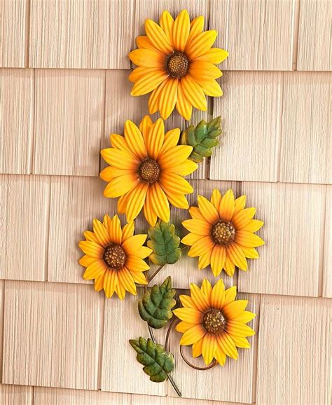 Stunning Metal Flower Wall Hangings