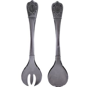 CUTLERY SALAD SET BLACK San Seng Co Pte Ltd