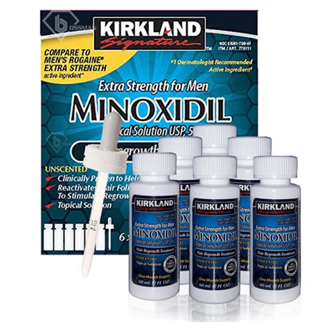 Thuốc Mọc Tóc Mọc Râu Minoxidil 5 Kirkland Signature Mỹ