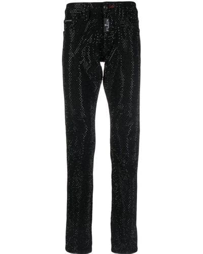 Philipp Plein Embellished Jeans For Men Lyst