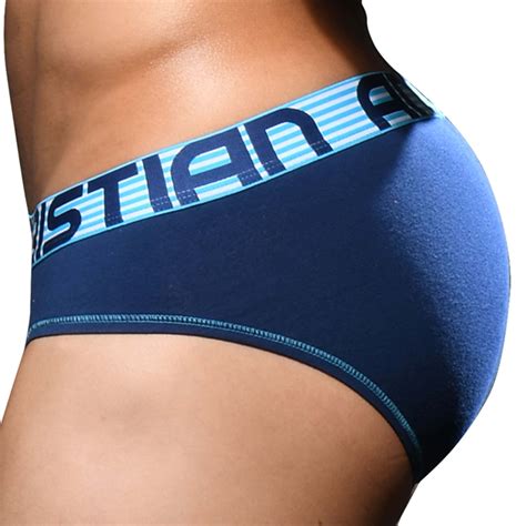 Andrew Christian Almost Naked Cotton Briefs Navy INDERWEAR