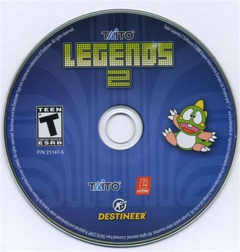 Taito Legends 2 (2006) box cover art - MobyGames