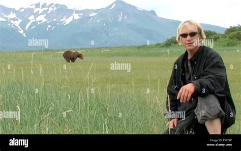 Grizzly Man 2005 Film With Timothy Treadwell Stock Photo Alamy