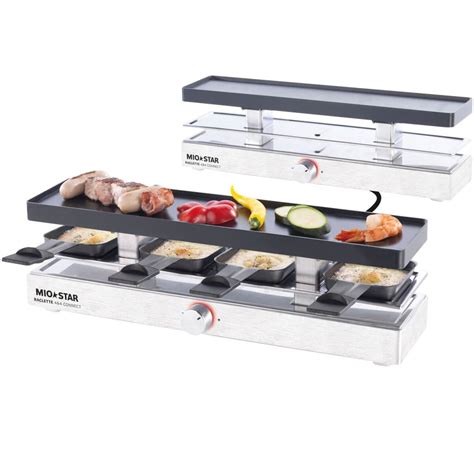 Acquista Mio Star Raclette 4 4 Connect Fornelli Per Raclette Grill